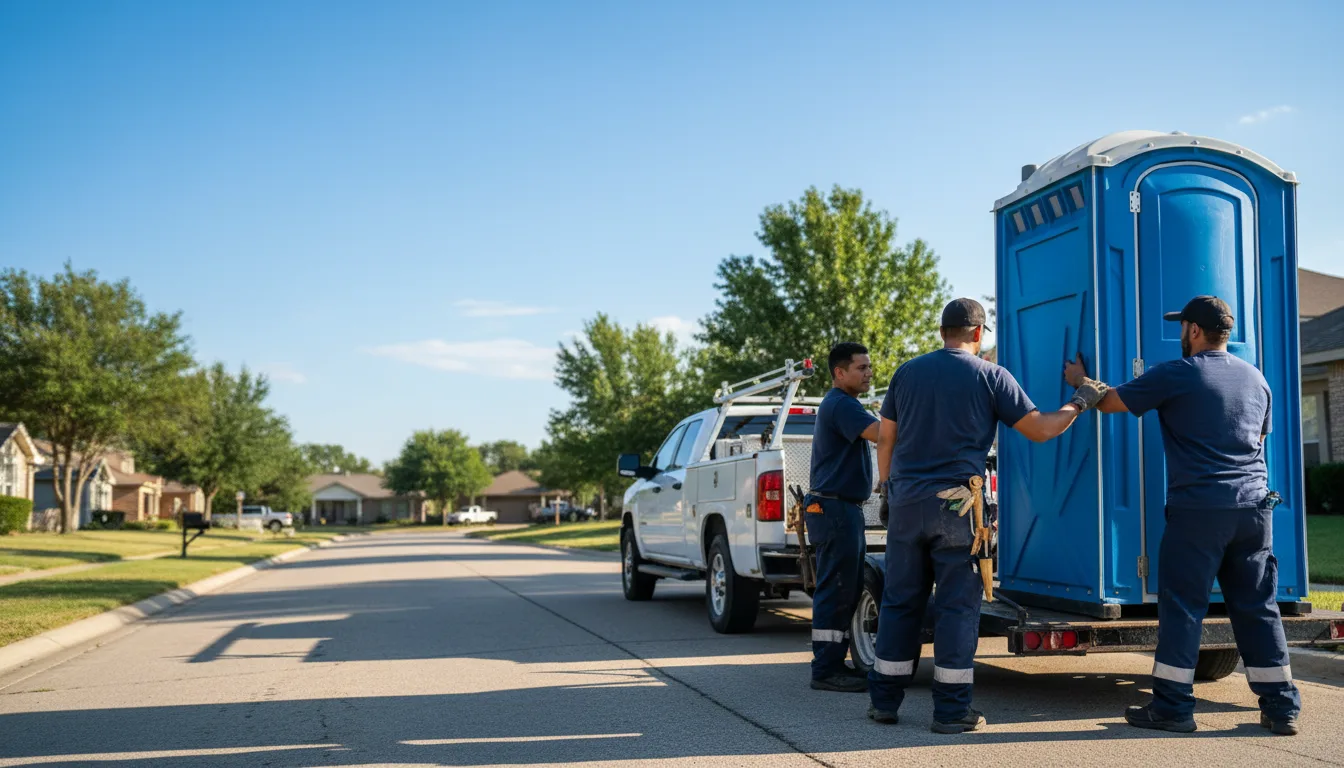 Portable Toilet Rental in Vanderpool, TX near me